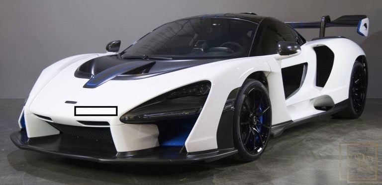 2019 McLaren Senna Withe for sale For Super Rich