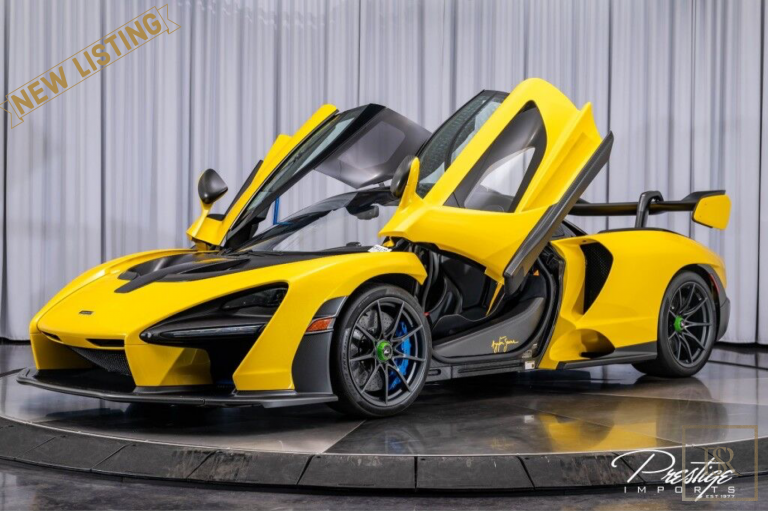 2019 McLaren Senna Yellow for sale For Super Rich