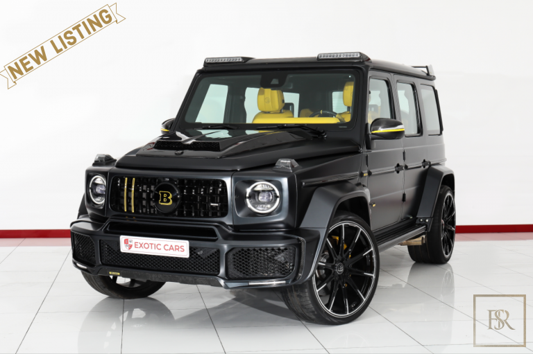 2020 Mercedes Brabus Black Matt for sale For Super Rich